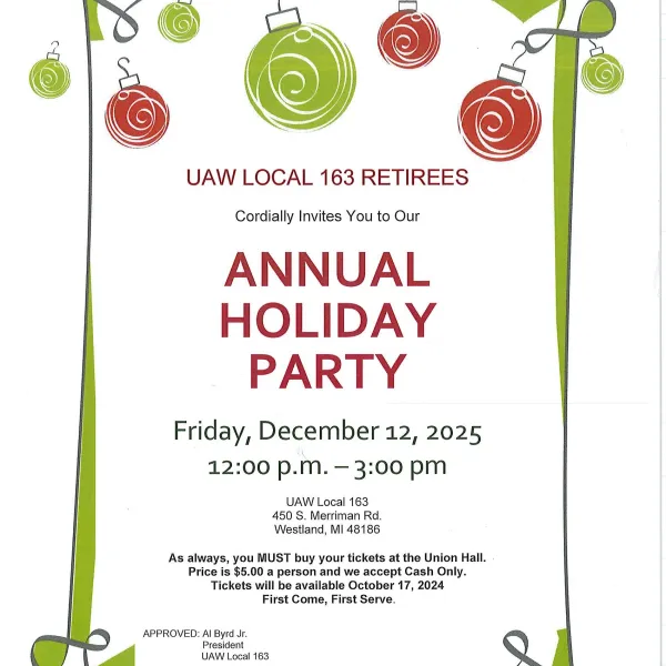 2025 Retiree Holiday Party